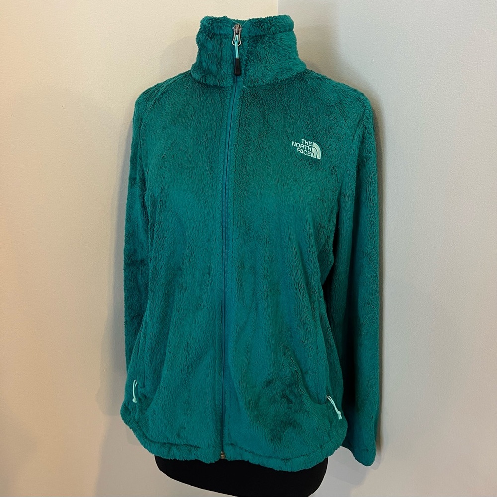 WOMENS LARGE THE NORTH FACE FUZZY JACKET
